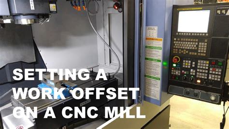 what is work offset in cnc machine|fanuc work offset.